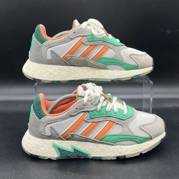 Adidas Tresc Run J ‘White Bliss Coral’ Sneakers Shoes Boost EF7650 mens 5 - Picture 1 of 8
